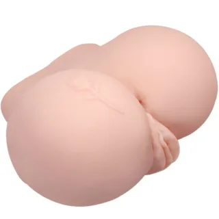 Masturbator Vagina und Anus mit Tattoo und Vibration Natur