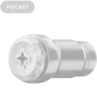 Masturbator KIIROO Feel Pocket Stroker Kristall Transparent