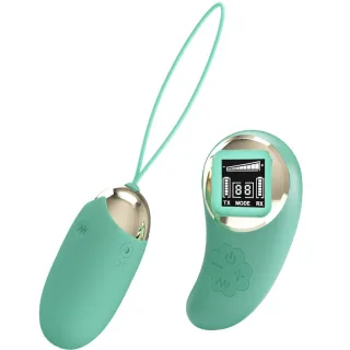 Vibro-Ei Mina mit Funkfernbedienung und 10 Modi Mintgrün