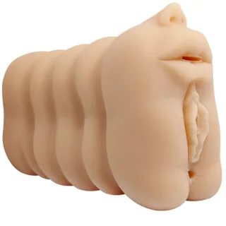 Masturbator Passion Lady mit drei Öffnungen Natur