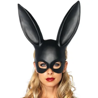 Maske Hase Schwarz