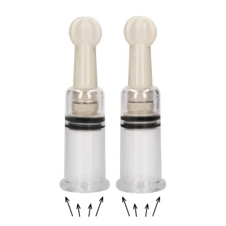 Brustsauger-Set Klein Durchsichtig 4 x Ø 2,8 cm