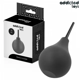 Analdusche Reise Größe S Schwarz 90 ml 13,5 cm