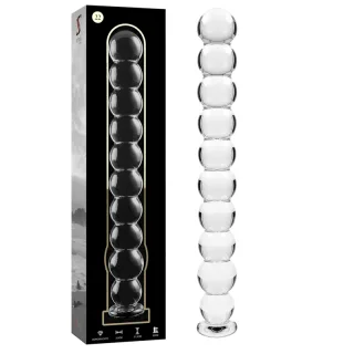 Glasdildo Modell 22 Transparent 21,5 cm