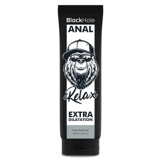 Anal-Gleitgel Black Hole Relax Extra Dilatation auf Wasserbasis 250 ml