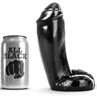 Dildo realistischer Safe Schwarz 16 x 6 cm