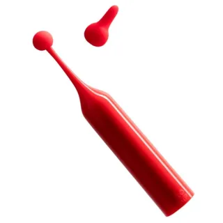 Auflegevibrator Pop Hochfrequenz-Klitorisstimulator Rot