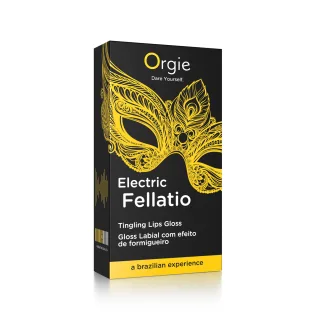 Electric Fellatio Vibrating Kissing &amp; Oral Sex Lip Gloss
