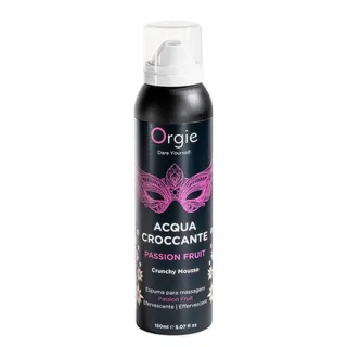 Massagegel Orgie Acqua Croccante Passionsfrucht als Schaum 150 ml