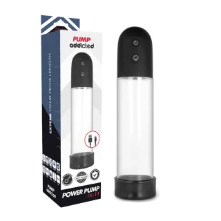 Penispumpe RX11 Automatik Transparent 20,5 x Ø 7 cm