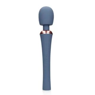 Massagestab kraftvoll mit festem Griff Blau