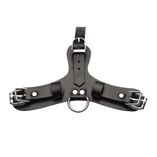 Puppy-Maske mit Ballknebel Schwarz 26,3 cm