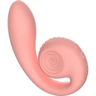Rabbit-Vibrator Gizi Dual Rosa 12 x Ø 3,5 cm