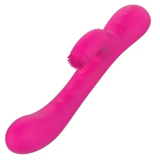 Rabbit-Vibrator Idol mit Rotation und Wärme Pink