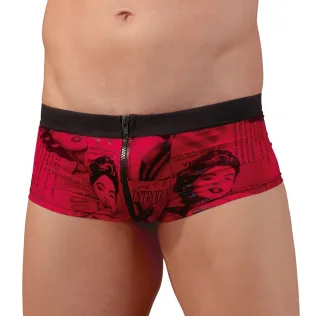 Herren-Pants mit Reißverschluss Svenjoyment Rot