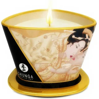 Massagekerze Shunga Caress by Candlelight Vanille 170 ml