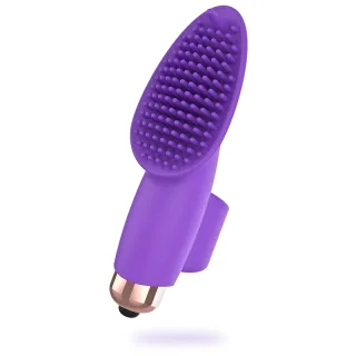 Fingervibrator Aisha Silikon Violett 9 x 3,3 cm