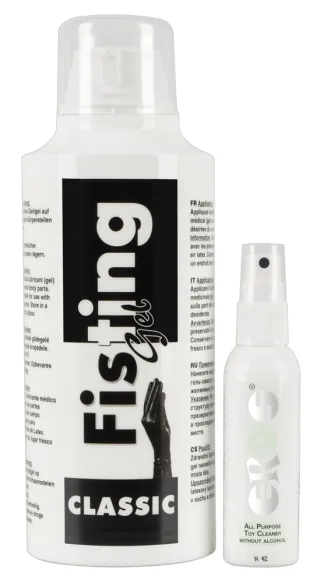 Fisting Gel 500 ml + Gratis Toycleaner 50 ml
