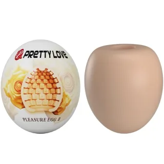 Masturbator-Ei Pleasure Egg II Natur 5,5 x 6,7 cm