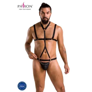 Dessous-Set Andrew Passion Men Harness und String Schwarz L/XL
