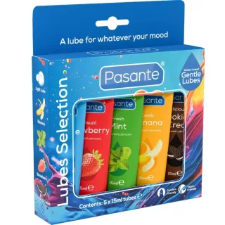Gleitgel-Set Pasante Lubes Selection 5 x 15 ml