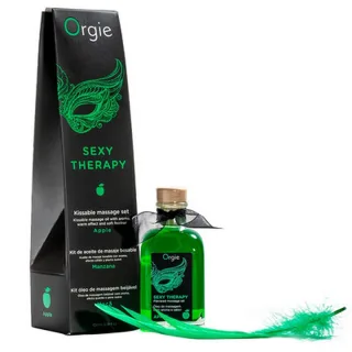 Massageöl Sexy Therapy Lips Apfel 100 ml