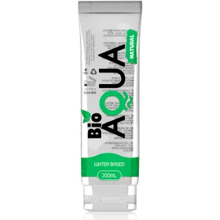 Gleitgel BioAqua Natural auf Wasserbasis 200 ml