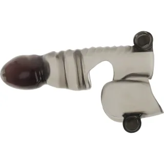 Penishülle Ohmama für Penis und Hoden Rauchgrau 14 x 3,2 cm