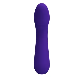 G-Punkt-Vibrator Cetus mit weichem Silikon und 12 Modi Lila 15 x 3,5 cm