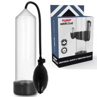 Penispumpe RX3 mit Bullet Transparent 23 x Ø 5,5 cm