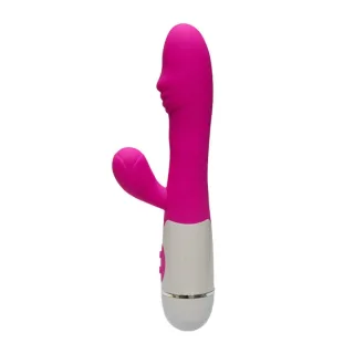 Vibrator Abby mit Stimulatorarm Rosa