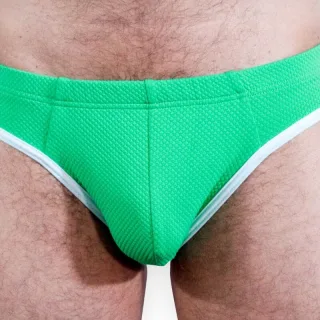 Herren-Slip Grün Größe L