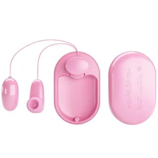 Vibro-Ei Magic Box mit zwei Eiern und Etui Rosa