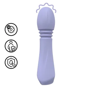 Massagestab Mini flexibel Lavendel 11,9 x Ø 2,6 cm