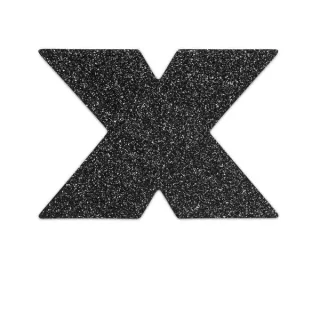 Nippelpasties Bijoux Indiscrets Flash Cross Schwarz