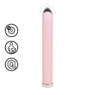 Glas-Vibrator Pink 16 x Ø 2,5 cm