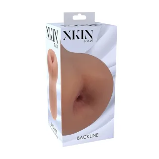 Masturbator Backline aus TPE mittel Hellbraun