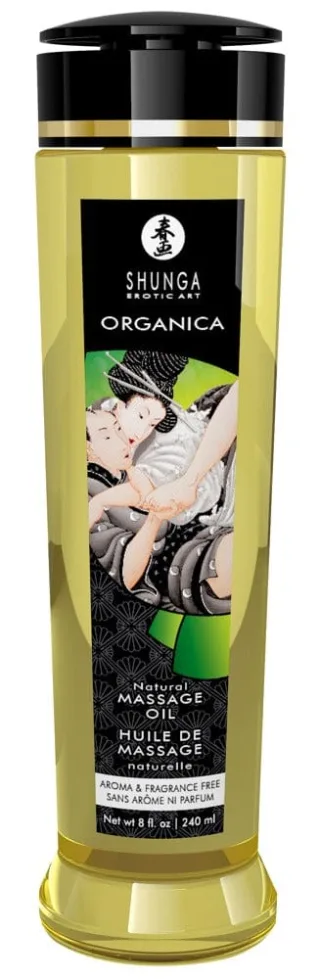 Organica Massageöl Natur parfümfrei 240 ml