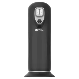 Masturbator Ikon Jet mit Stoßfunktion Schwarz 13,5 cm