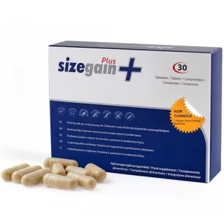 Nahrungsergänzung SizeGain Plus für Ihn 60 Kapseln