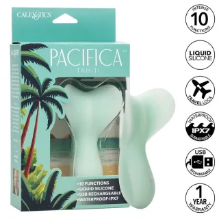 Auflegevibrator Pacifica Tahiti Türkis mit 10 Funktionen