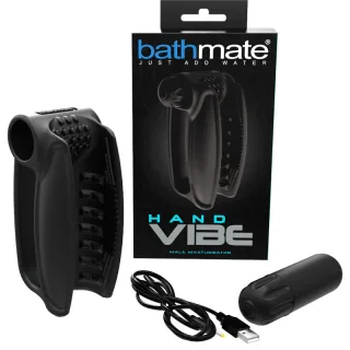 Masturbator Bathmate Hand Vibe mit Bullet Schwarz