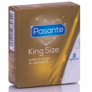 Kondom Pasante King Size 3 St. 20,5 x 6 cm