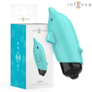 Vibrator Intense Echo Bullet Türkis 8 x 4,7 cm