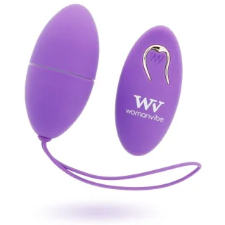 Vibro-Ei Alsan mit Kabelfernbedienung Violett 7,1 x 3,5 cm