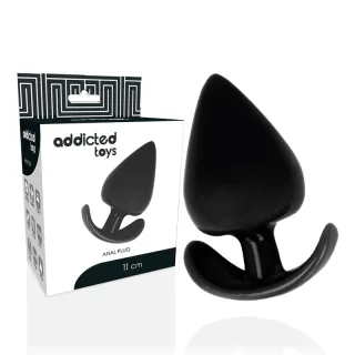 Analplug Schwarz 11 x 6 cm