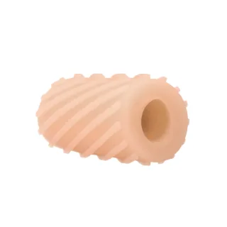 Masturbator selbstschmierend Taschenformat Hautfarbe 7,5 x Ø 3 cm