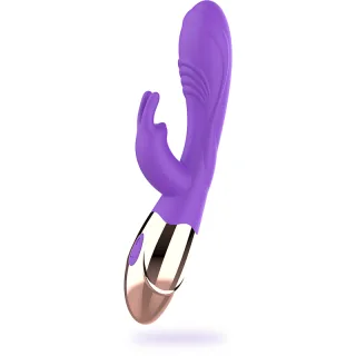 Rabbit-Vibrator Viora Silikon Violett 19,5 x 3,3 cm