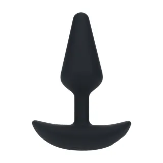 Analvibrator Classic aus Silikon Schwarz S