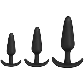 Anal-Set Mood Naughty 1 Trainer Schwarz 7,6 x Ø 1,9 cm